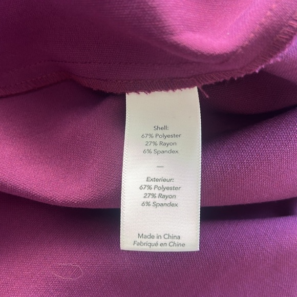NWT Likely Purple Ruffle Hem Dress - Picture 8 of 8